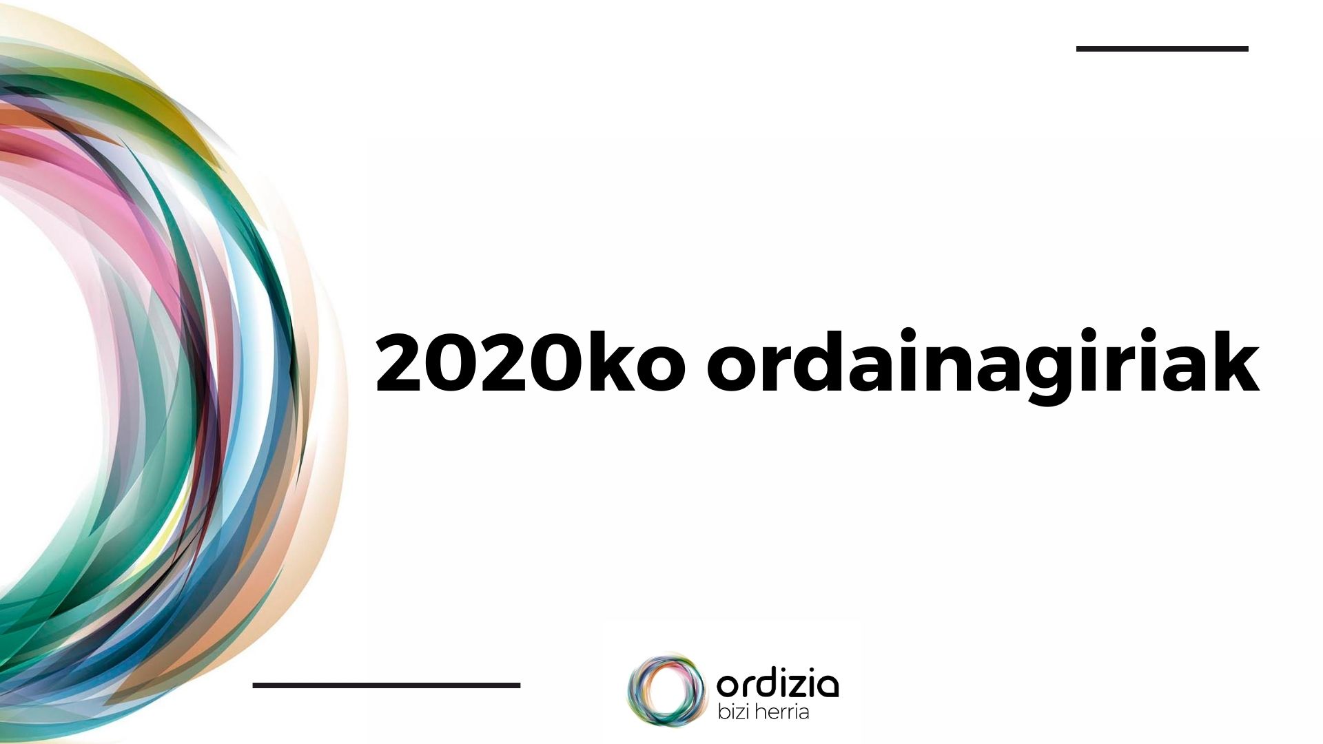 2020ko ordainagiriak kitatzeko epea zabalik dago