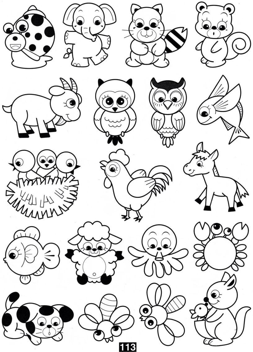 Animaliak pintatzeko