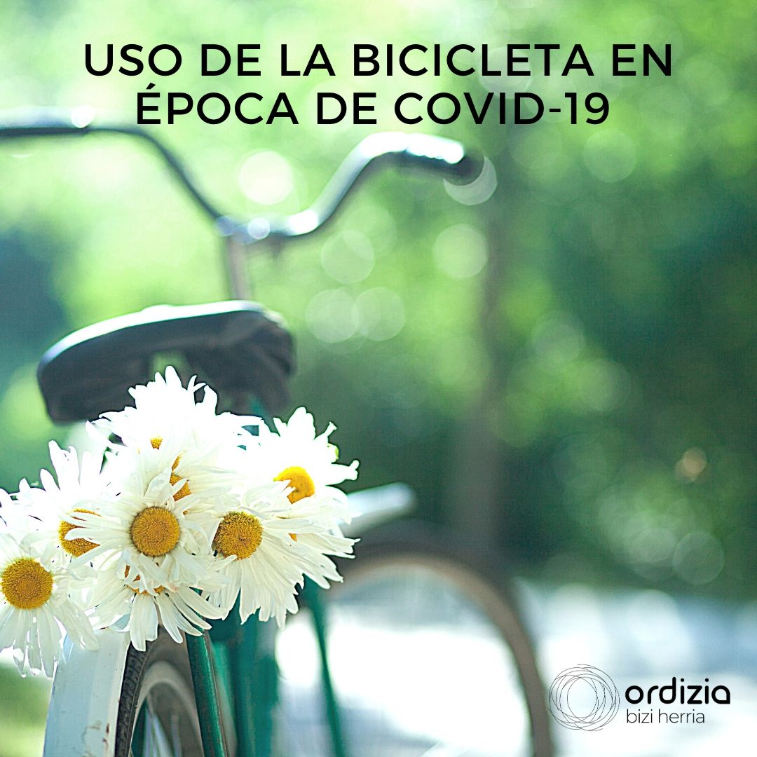 Fomentar el uso de la bicicleta en época de COVID-19