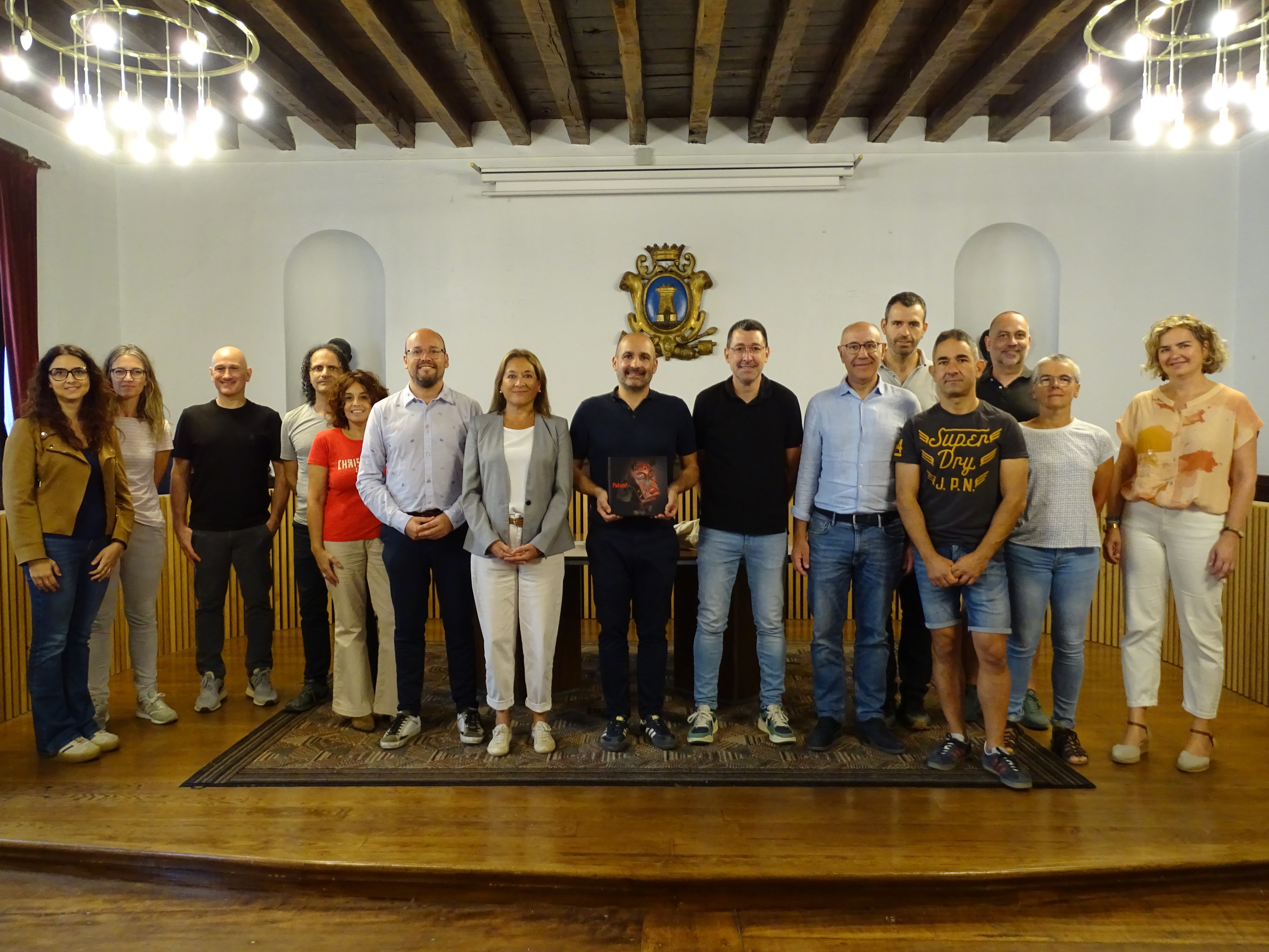 Bergedà eskualdeko ordezkarien bisita Ordizian