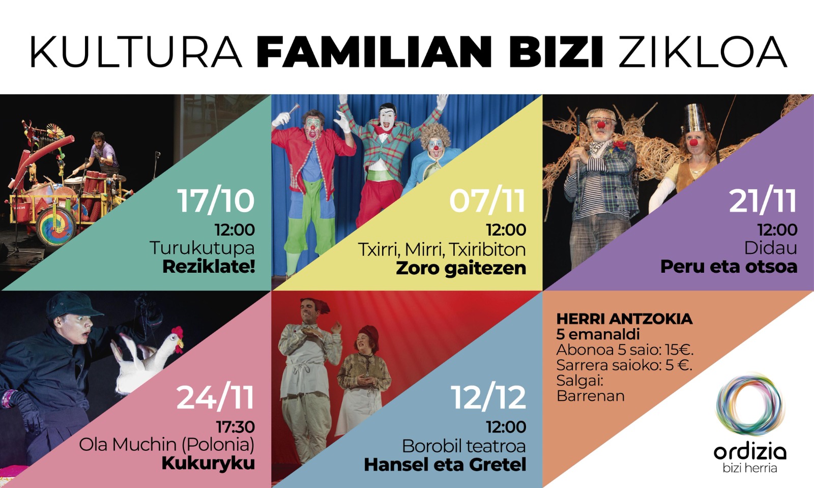 Kultura familian bizi, para el disfrute de las familias