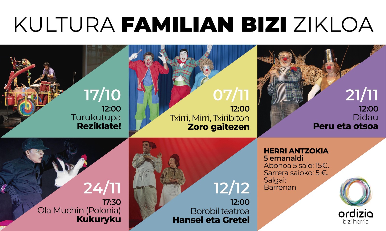 Kultura familian bizi, familiak gozatzeko