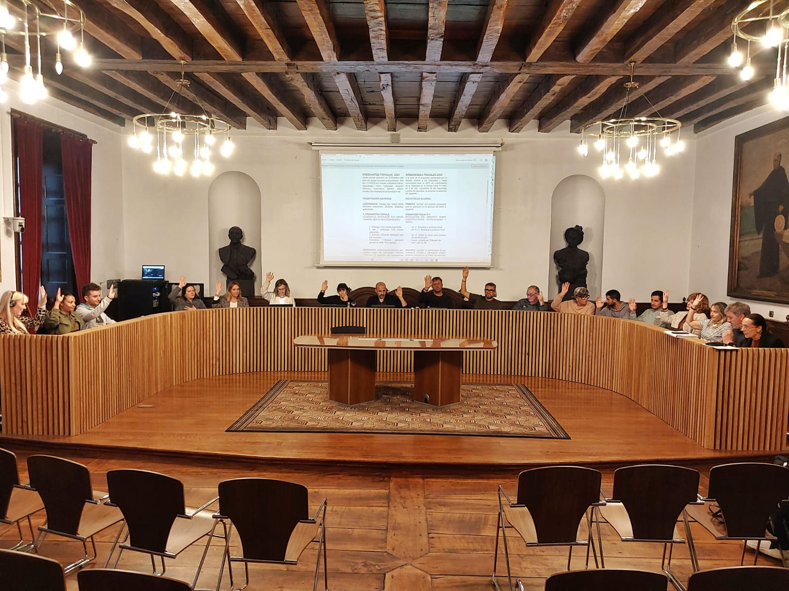 Udalbatzak 2025eko Ordenantza Fiskalak onartu ditu