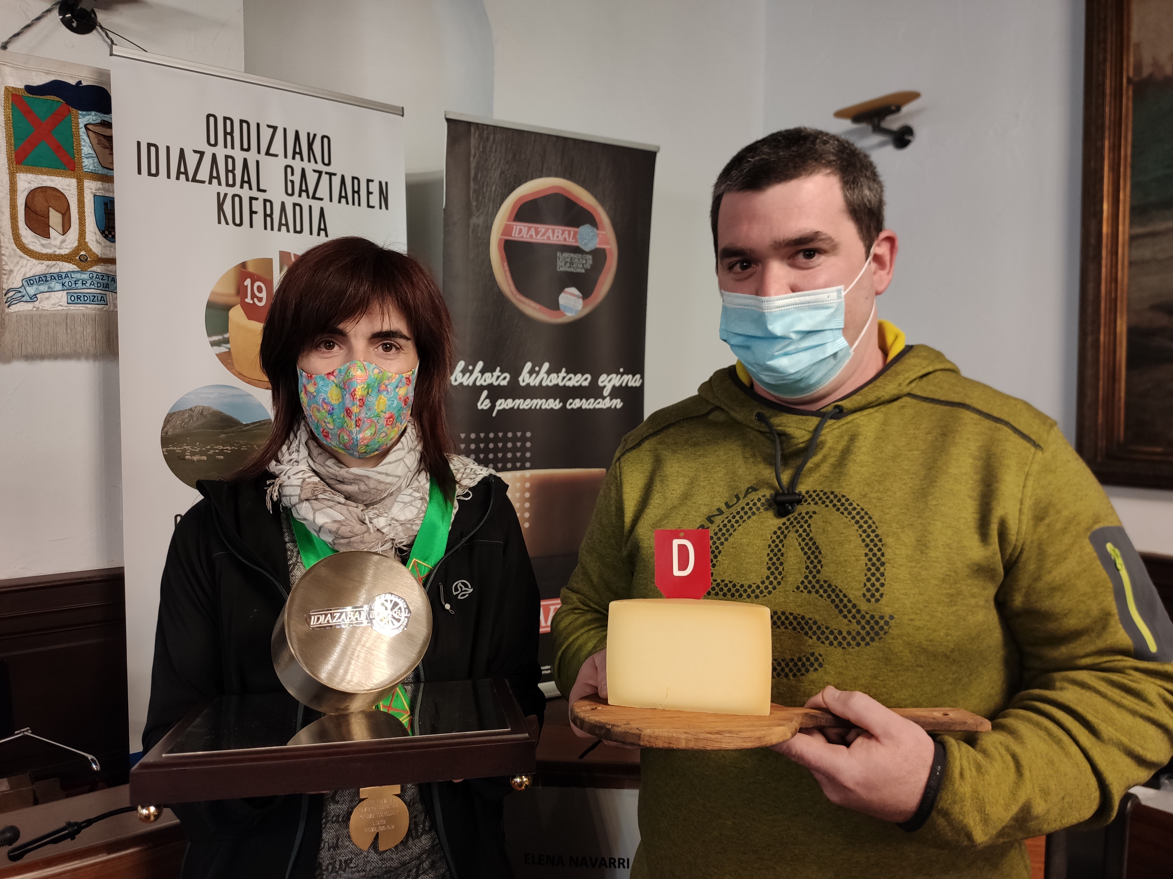 Ipiñaburu gana el concurso de quesos 'Ordizia txapeldun'
