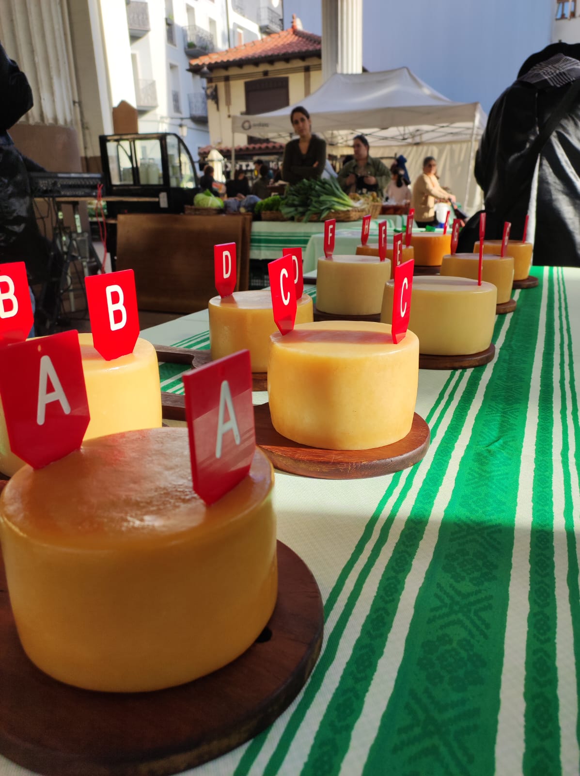 El concurso de queso Ordizia Txapeldun, el 25 de octubre