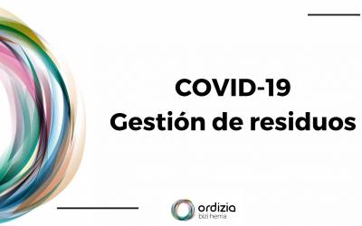 COVID-19: Gestión de residuos