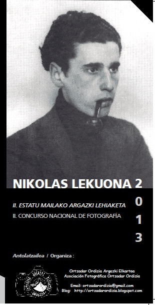 NIKOLAS LEKUONA II. ARGAZKI LEHIAKETAREN ERAKUSKETA